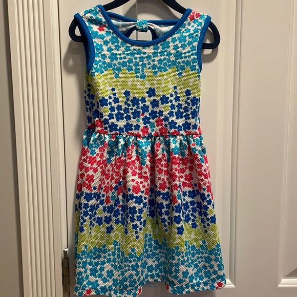 Faded Glory Summer Floral Dress, size 4-5 - Picture 1 of 3
